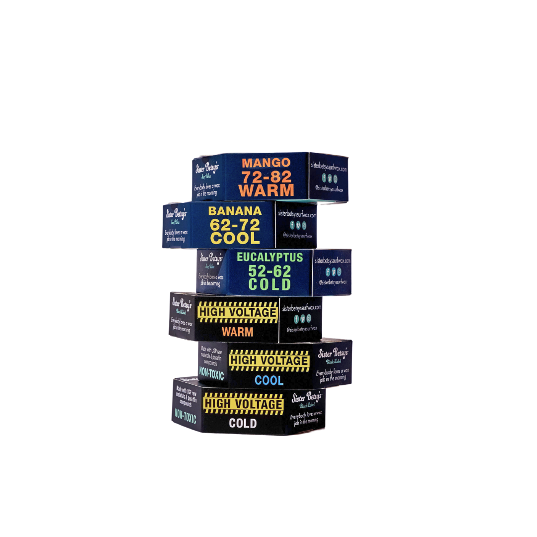 Sample Pack – Sister Betsy's Surf Wax